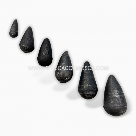 Piombo A pesca col Mosca a Pera scorrevole