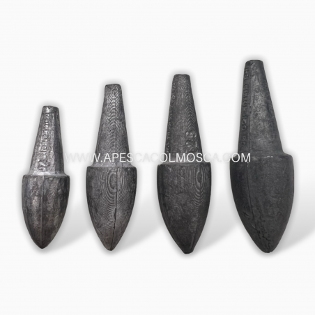 Piombo A pesca col Mosca Scorrevole Roc Bomb