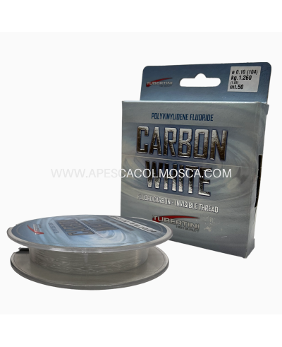 Fluorocarbon Tubertini Carbon White - 50 MT