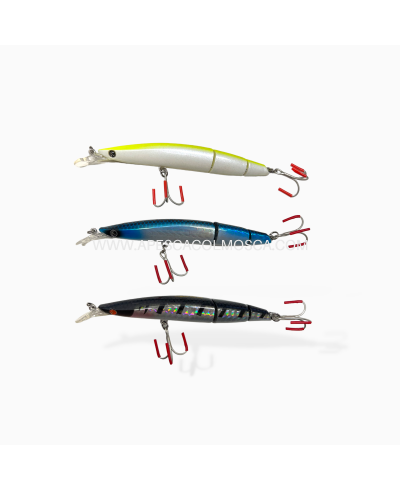 Minnow Seaspin Buginu 105 Biu Slow sinking