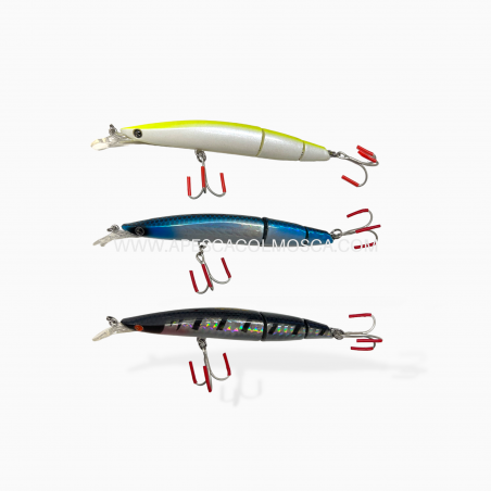 Minnow Seaspin Buginu 105 Biu Slow sinking