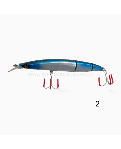 Minnow Seaspin Buginu 105 Biu Slow sinking