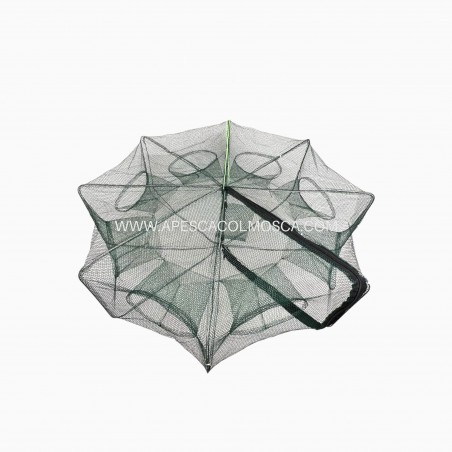 Nassa Olympus rotonda richiudibile 8 ingressi