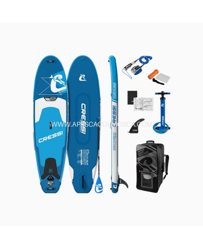 A pesca col mosca Cressi Set up fluid all round dc blu 10'2''
