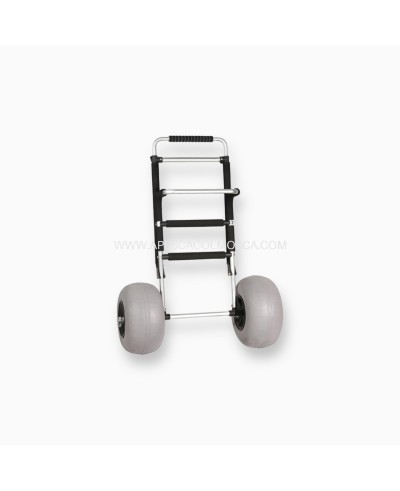 Carrello A pesca col Mosca da Surf Casting specifico per la sabbia