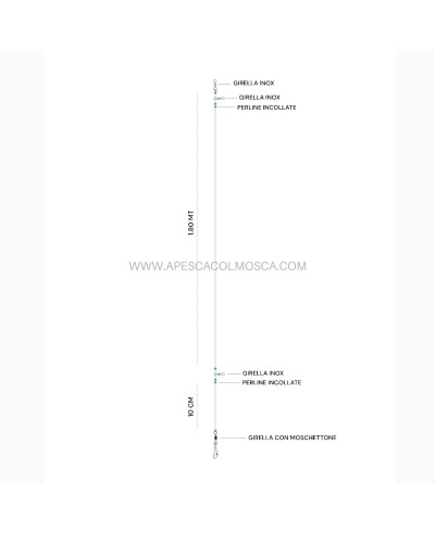 A pesca col mosca Trave doppio amo - A Pesca Col Mosca