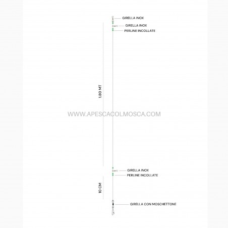 Trave doppio amo - A Pesca Col Mosca