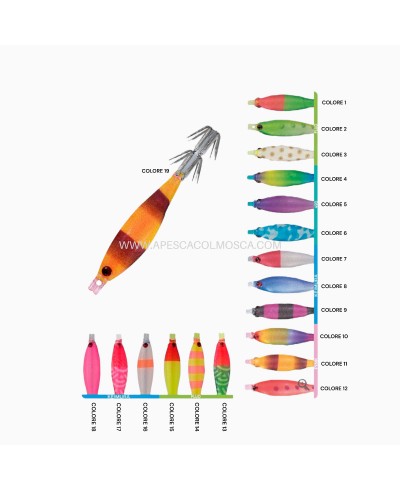 A pesca col mosca Yamashita Totanara Oppai 7CM