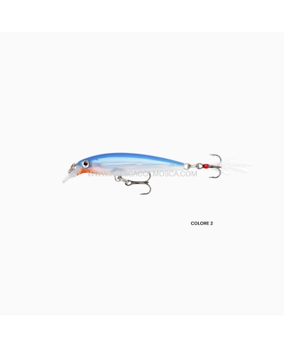 A pesca col mosca Jerkbait Rapala X-Rap 6 Cm