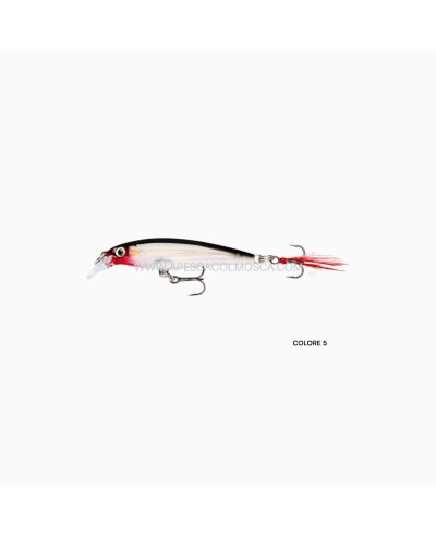 A pesca col mosca Jerkbait Rapala X-Rap 6 Cm