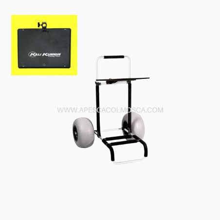 Carrello Kali Kunnan da Surf Casting specifico per la sabbia con serbidora