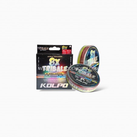 Kolpo Tribale 8X Special Braid Multicolor - 300MT