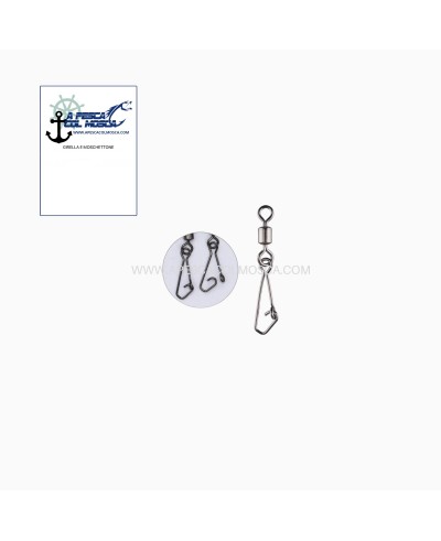 A pesca col Mosca Girella con moschettone