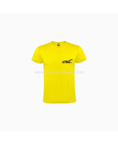 T-Shirt A pesca col Mosca Gialla