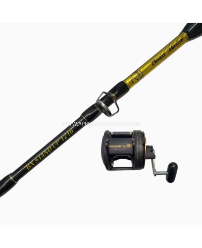 Combo Canna Shimano  Best Master + Mulinello Shimano TLD20
