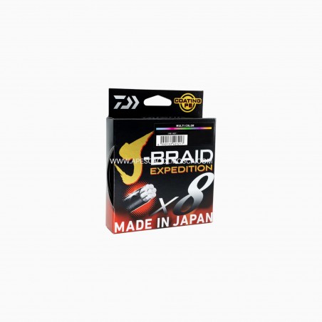 Daiwa Trecciato J-Braid Expedition X8 Multicolor - 150 MT