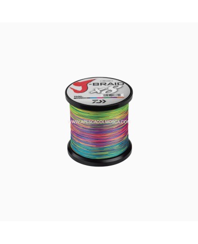 Daiwa Trecciato Bob J-Braid 8X Multicolor - 0.35 / 1500MT