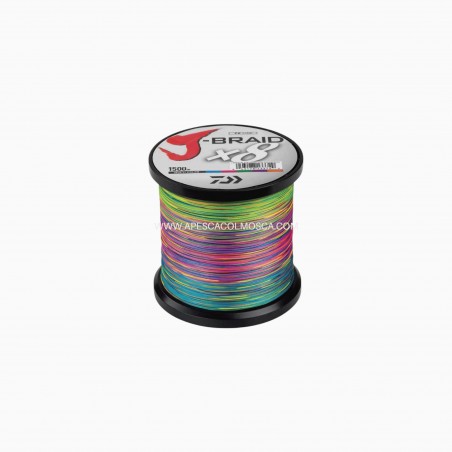 Daiwa Trecciato Bob J-Braid 8X Multicolor - 0.35 / 1500MT